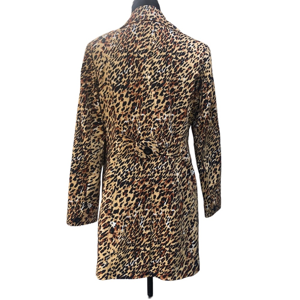 Worthington Stretch Cheetah Animal Print Jacket size Medium - Picture 13 of 14